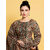 ELARA Brown Rayon Dupatta Kotachex Kurta Set For Women