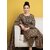 ELARA Brown Rayon Dupatta Kotachex Kurta Set For Women