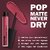 POPIK Liquid Matte Lipstick - Blush Beige, Smudge-Proof  Long-Lasting