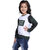 Kid Kupboard Cotton Girls Sweatshirt, Multicolor, Full-Sleeves, 7-8 Years KIDS8081