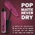 POPPIK Liquid Matte Lipstick for Women | Shade - Earthened Violet, 2ML