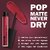 POPPIK Liquid Matte Lipstick for Women | Shade - Iconic Rouge, 2ML