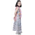 Kid Kupboard Cotton Girls Lehanga Choli and Dupatta Set, Light Grey, Sleeveless, 9-10 Years KIDS8075