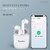 Toreto T-Pods TWS Wireless Earbuds Handsfree Wireless Earphones, TOR286 Bluetooth Headset (White, True Wireless)329clone.