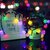 Crystal Ball Garland String Lights Indoor Decor Holiday Christmas Lamp  Fairy Lights Festival Decoration Birthday