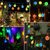 Crystal Ball Garland String Lights Indoor Decor Holiday Christmas Lamp  Fairy Lights Festival Decoration Birthday