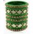 Traditional Green Silk Thread Bangles Set, Mirror Work with Gold Beads