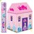 RIVA CREATIONS Princess Theme Playhouse Tent House with Led Lights For kids(Pink)