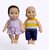 RIVA CREATIONS Realistic Baby Boy and Girl Dolls Set For Kids Multicolor