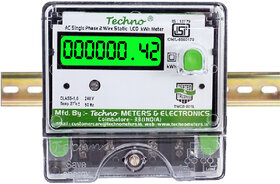 Single Phase Multifunctional Din Rail Energy Meter (5-30 A) - TMCB 01L