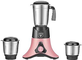 TriGrind 750 Watt Mixer Grinder with 3 Stainless Steel Jars | 3 Speed Control & Pulse Function | Heavy Duty Motor | ABS Body