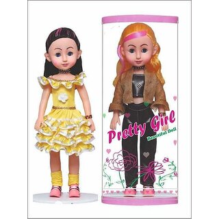 RIVA CREATIONS Pretty Girl Fashion Doll for Girls Kids Multicolor