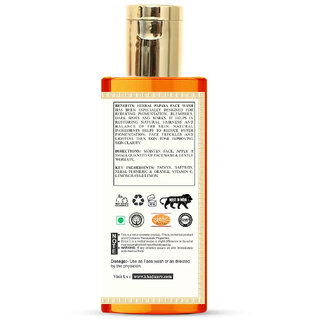 Khadi Care Herbal Papaya Face Wash - 210ml