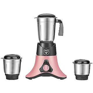 TriGrind 750 Watt Mixer Grinder with 3 Stainless Steel Jars | 3 Speed Control & Pulse Function | Heavy Duty Motor | ABS Body