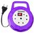 AMAANA 3 Socket Extension Board/Cord with Switch  LED Indicator  2.5M Wire  220 Volts 6 Amp (Purple)