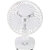 MiniBreeze 9 Inch Fan Silent Operation 400 mm Table Fan(White | Pack of 1)