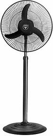 16 Inch Pedestal Fan Ultra High Speed 400 mm Pedestal Fan(Black | Pack of 1)