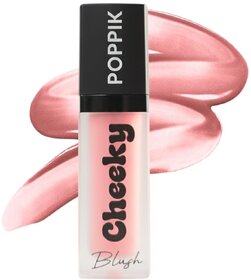 POPPIK Cheeky Liquid Blush Peach Aura, 9ml