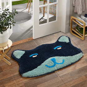 Super soft anti skid microfiber bathroom mat/doormat (4570cms) pack of 1
