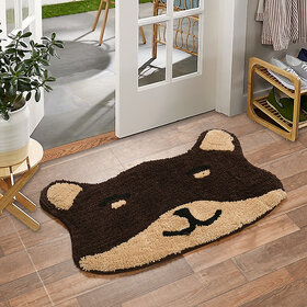 Super soft anti skid microfiber bathroom mat/doormat (4570cms) pack of 1
