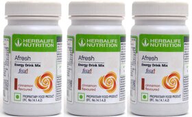 Afresh  Energy Drinks Mix afresh 3 Pcs  Cinnamon Flavour