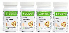 Set of 4 Afresh Energy Drink Powder-50g-Peach