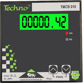 3 PHASE PANEL MOUNT - MULTIFUNCTIONAL LCD ENERGY METER WITH DUAL SOURCE  RS 485 COMMUNICATION PORT