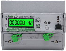 TMCB013 DIN - Three Phase Multifunctional Din Rail Mount Energy Meter (10-40 A)