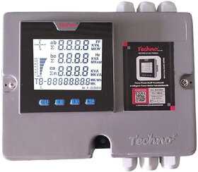 Three Phase Multifunctional Panel Meter Kit - 100 A