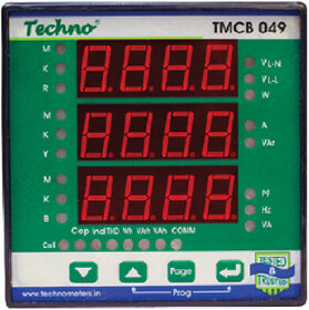TECHNO THREE PHASE DEMAND CONTROLLER - 5 A - TMCB 049