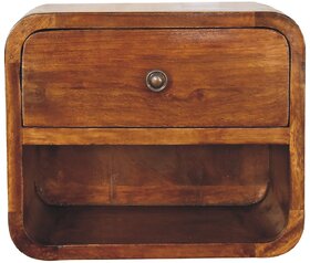 Mini Curve Floating Bedside