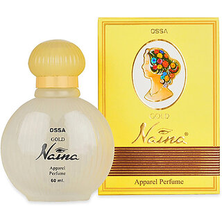 OSSA Gold Naina EDP Perfume With Musky And Ambery Notes Long Lasting Eau de Parfum - 60 ml(For Men & Women)