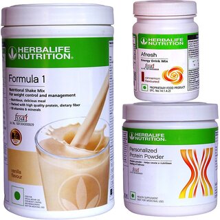 Weight Loss Combo-Formula 1 Shake Mix, Protein Powder, Afresh Energy Drink Mix