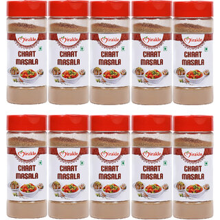 Mirakle Chaat Masala - Authentic Indian Spice Blend for Snacks  More