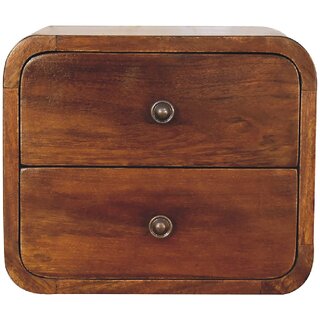 Floating Mini Chestnut Bedside