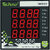 Three Phase Volt Amps Frequency Panel Meter (5 A)