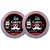 2 Packs of Mooch Moustache Wax for Men - Strong Hold  Long Lasting Styling Wax  Natural Look  Original Scent  25g
