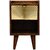 Mini Manila Gold 1 Drawer Bedside