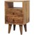 Mini Oak-ish Classic Open Bedside
