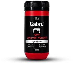 ST.bir Gabru Hair Volume Powder for Men  Instant Lift, Matte Finish  Strong Hold  10g Styling Powder