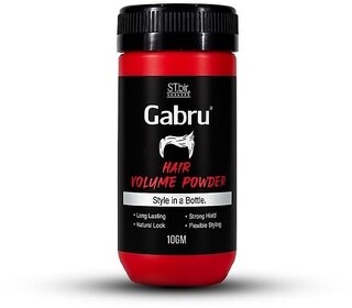 ST.bir Gabru Hair Volume Powder for Men  Instant Lift, Matte Finish  Strong Hold  10g Styling Powder