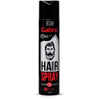 Hair Spray for Men, Strong Hold Hair Setting Spray for Boys  Men  Long Lasting Style  250ml