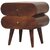 Bubble Chestnut Bedside