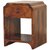 Newton Mini Chestnut Nightstand with a drawer and open shelf