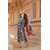 Elara Grey Rayon Dupatta Kotachex Kurta Set For Women