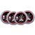 4 Packs of Mooch Moustache Wax for Men - Strong Hold  Long Lasting Styling Wax  Natural Look  Original Scent  25g