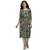 Elara Green Cotton Blend Kurta For Women