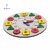Tantrums Wooden Learning Clock for Kids, Montessori Time Teaching Toy with Shape  Colour Sorting Number Blocks