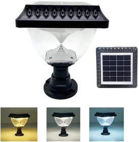 Solar Light Outdoor Home Waterproof 10W LED Automatic Wireless LED Gate Lamps for Main Pillar, Boundary etc.