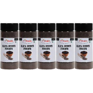 Mirakle Black Pepper Powder - Premium Natural Spice for Cooking